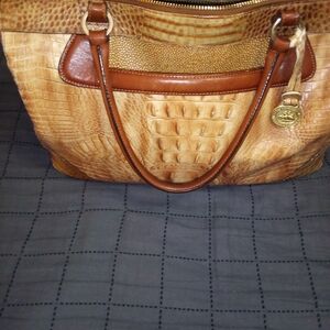 Brahmin Finley Croc Embossed